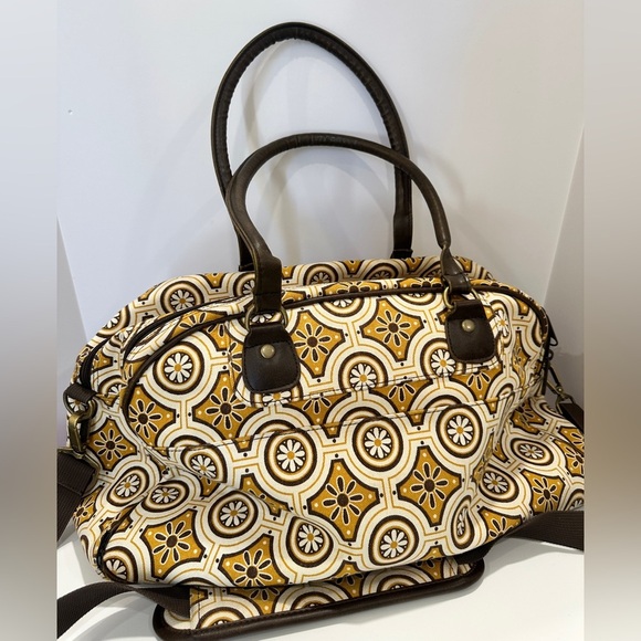 Billabong Retro Floral Canvas Duffel Bag - Picture 12 of 13